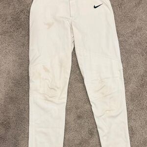 Nike Men's White Baseball Pants